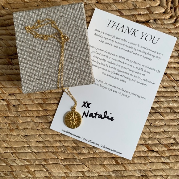 Natalie Borton Chloe Coin Necklace 